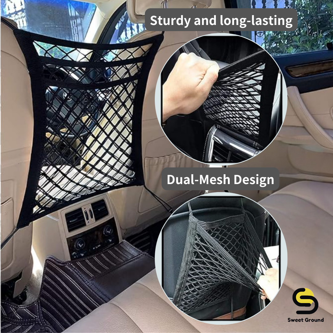 "PawsGuard" Car Pet Isolation Net