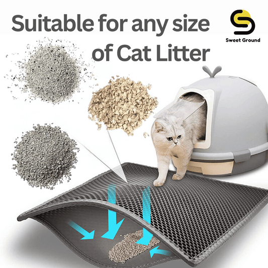 Cat Litter Mat "Waterproof & Anti-Splash"