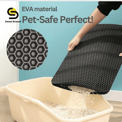 Cat Litter Mat "Waterproof & Anti-Splash"