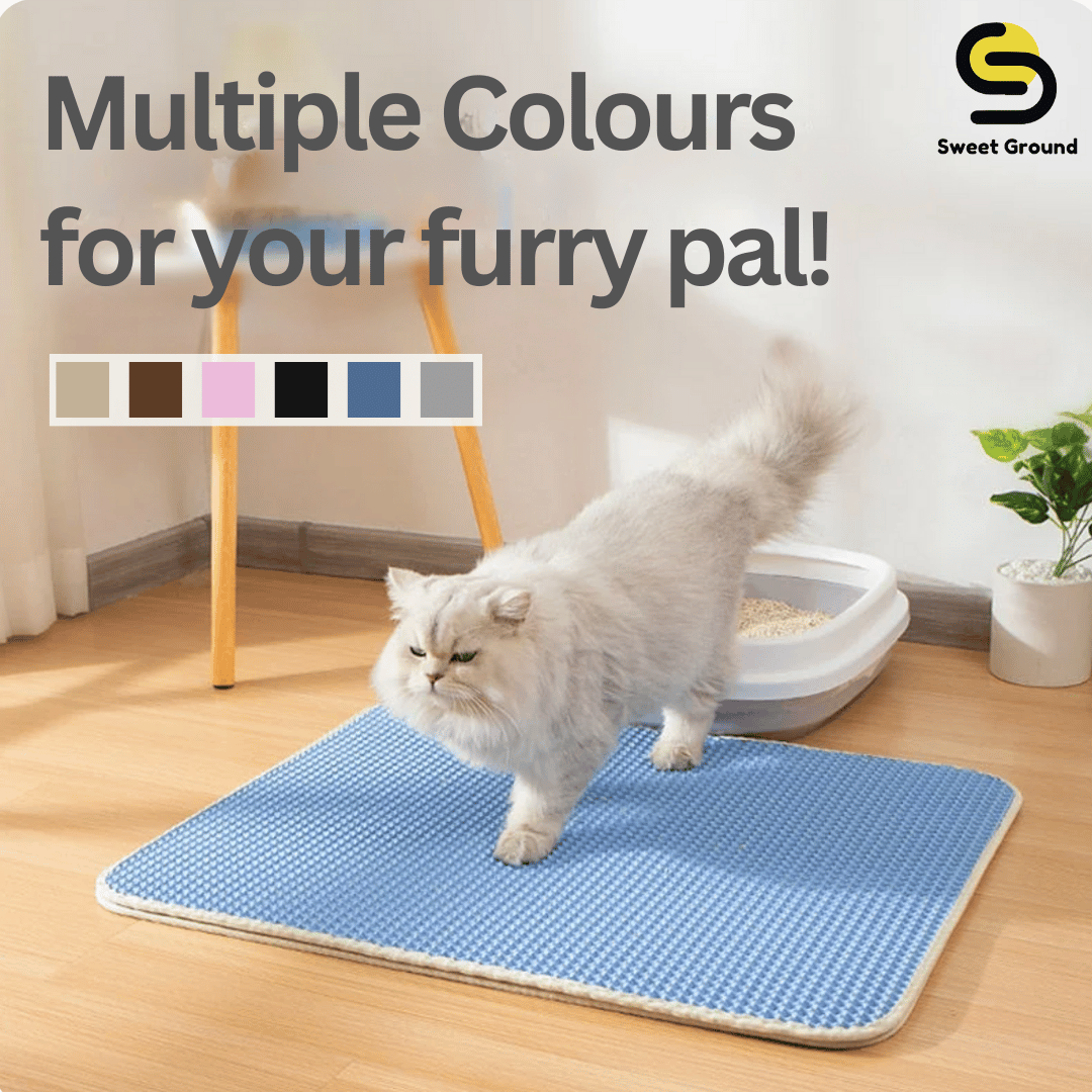 Cat Litter Mat "Waterproof & Anti-Splash"