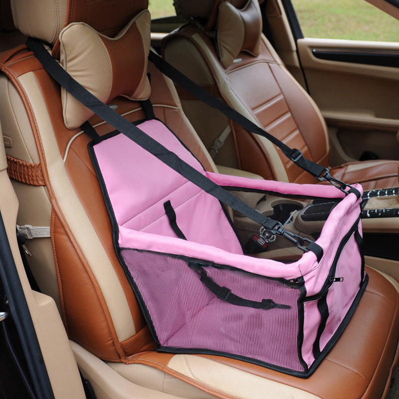 "Paws-on-the-Go" Pet Car Bag