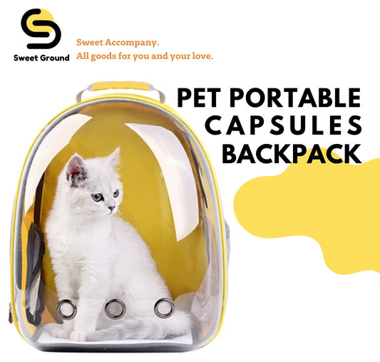 Pet Portable Capsules Backpack