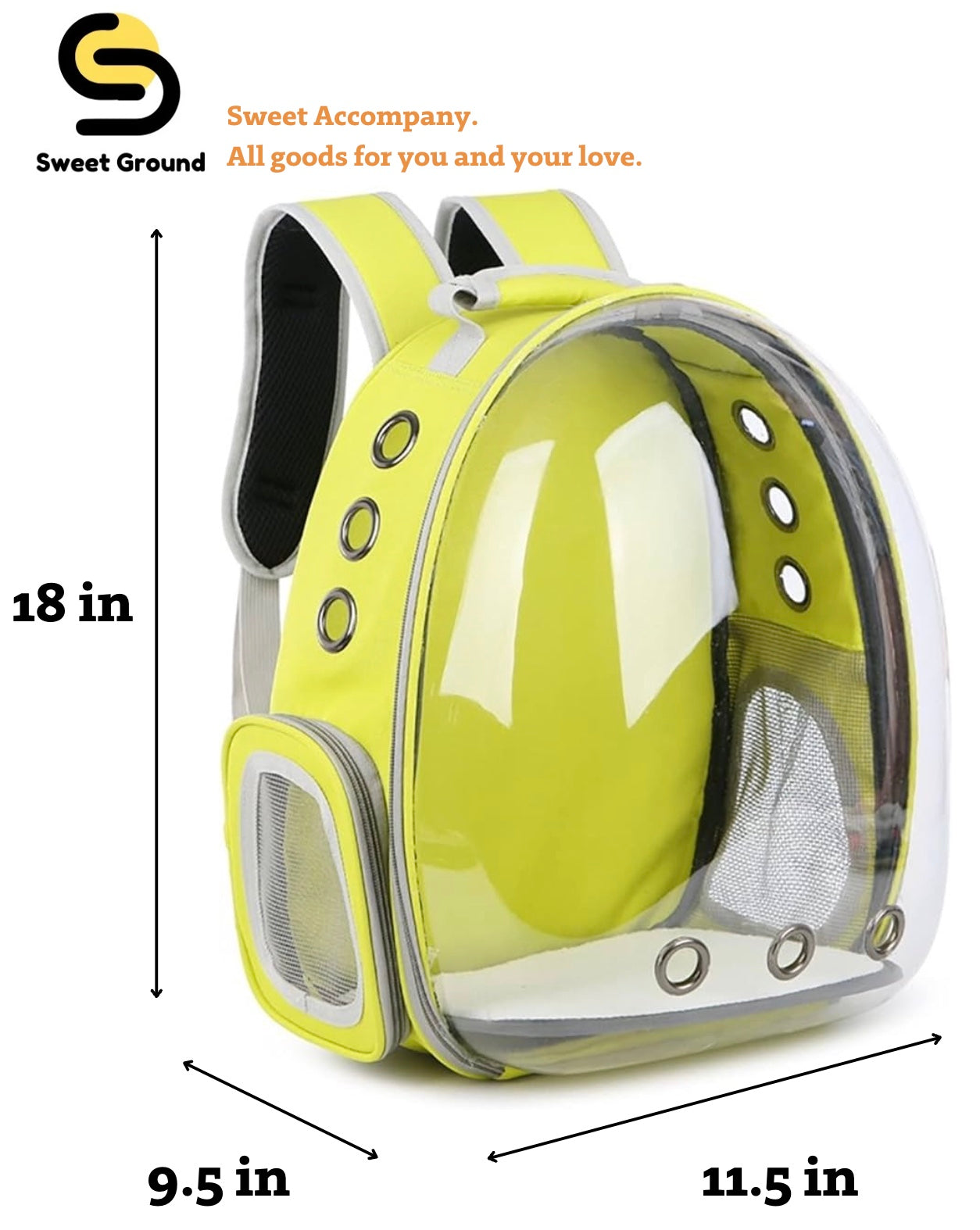 Pet Portable Capsules Backpack