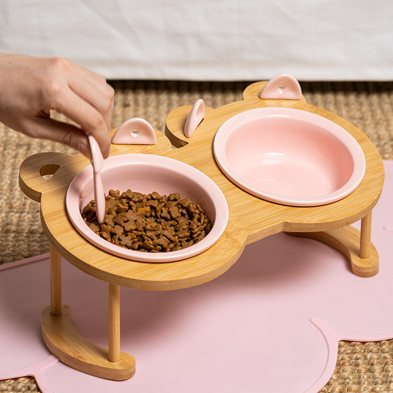 Purrfect Comfort Dual Feeder