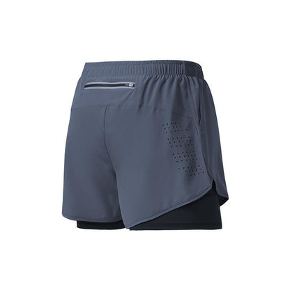 Men's Training Shorts with back zip-pocket "Workout with your pet"