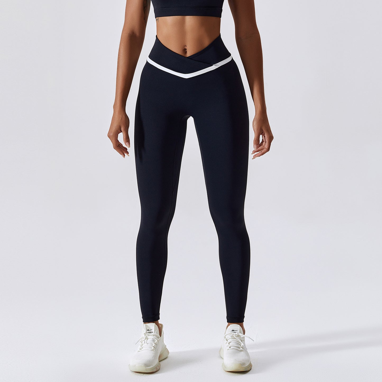 "PetFit" Contrast Color Butt Lift Yoga Pants