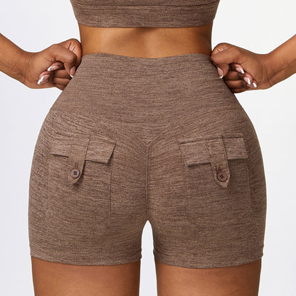 "PetActive" High-Waist Shorts