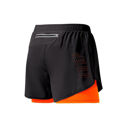 Men's Training Shorts with back zip-pocket "Workout with your pet"