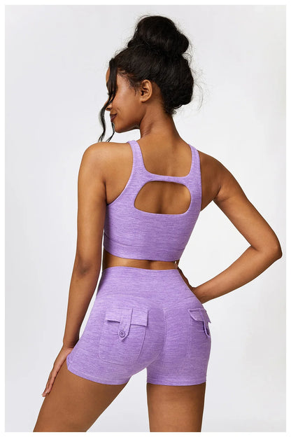 "PetActive" High-Waist Shorts