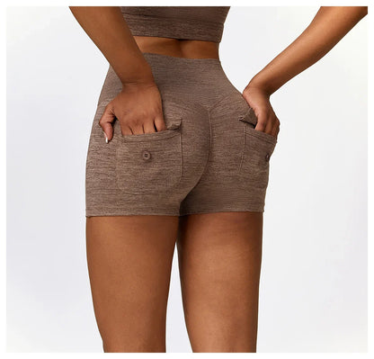 "PetActive" High-Waist Shorts